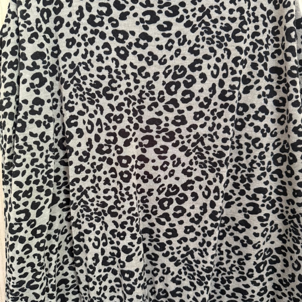Maurices Leopard Print Strappy Tank Top Size‎ 1X Boho Grunge Stretch Flowy Party - Picture 6 of 9